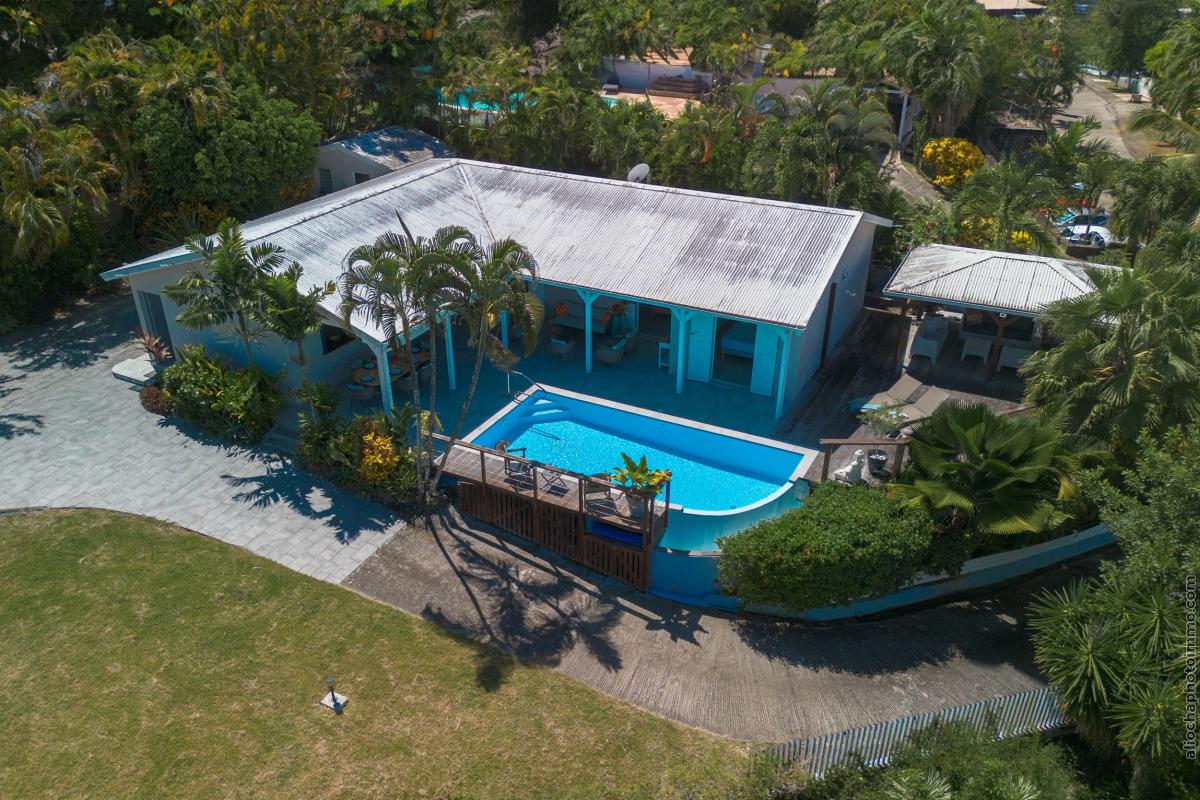 Location villa martinique - Vue drone